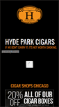 Mobile Screenshot of hydeparkcigars.com